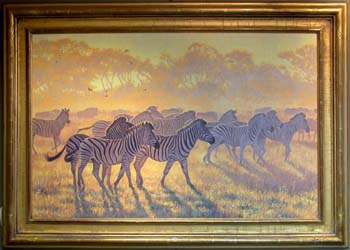 Field of Gold, oil on linen 26 x 40.