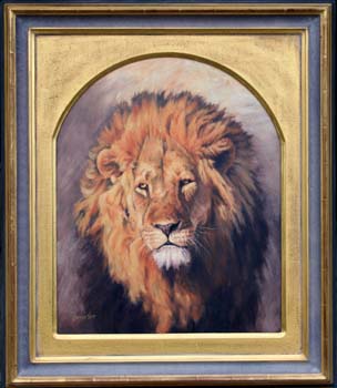 His Majesty oil on linen 25 x 20