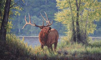 Breaking the Silence, oil on linen 26 x 42